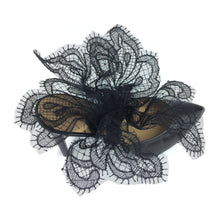 Black Lace Slingback
