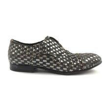 Silver / Charcoal Interlaced Loafer