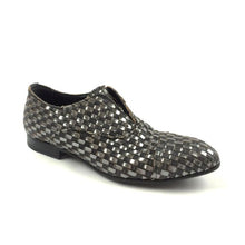 Silver / Charcoal Interlaced Loafer