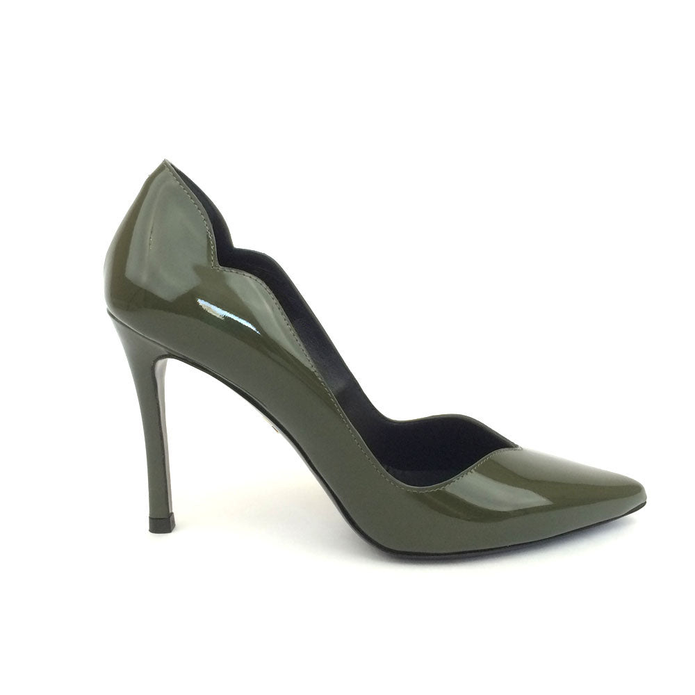 Dark Green Pumps Women | Women Stiletto Heels Green | Pointed Toe Green  Pumps - Women - Aliexpress