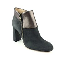 Suede Metal Ankle Boot