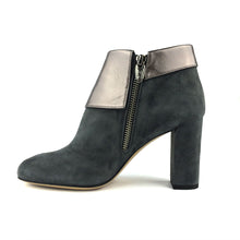 Suede Metal Ankle Boot